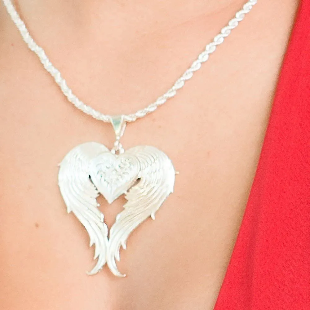 Montana Silversmiths Western Inspired Heart Necklace