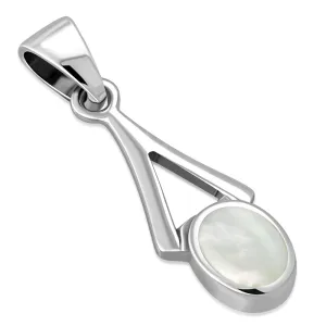 Mother of Pearl Sterling Silver Pendant