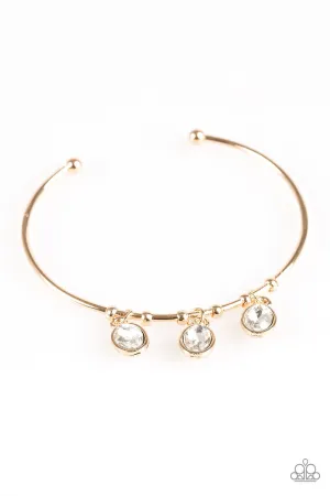 Paparazzi Bracelet ~ Sparkling Splendor - Gold