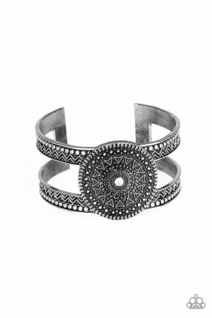 Paparazzi Bracelet ~ Texture Trade - Silver