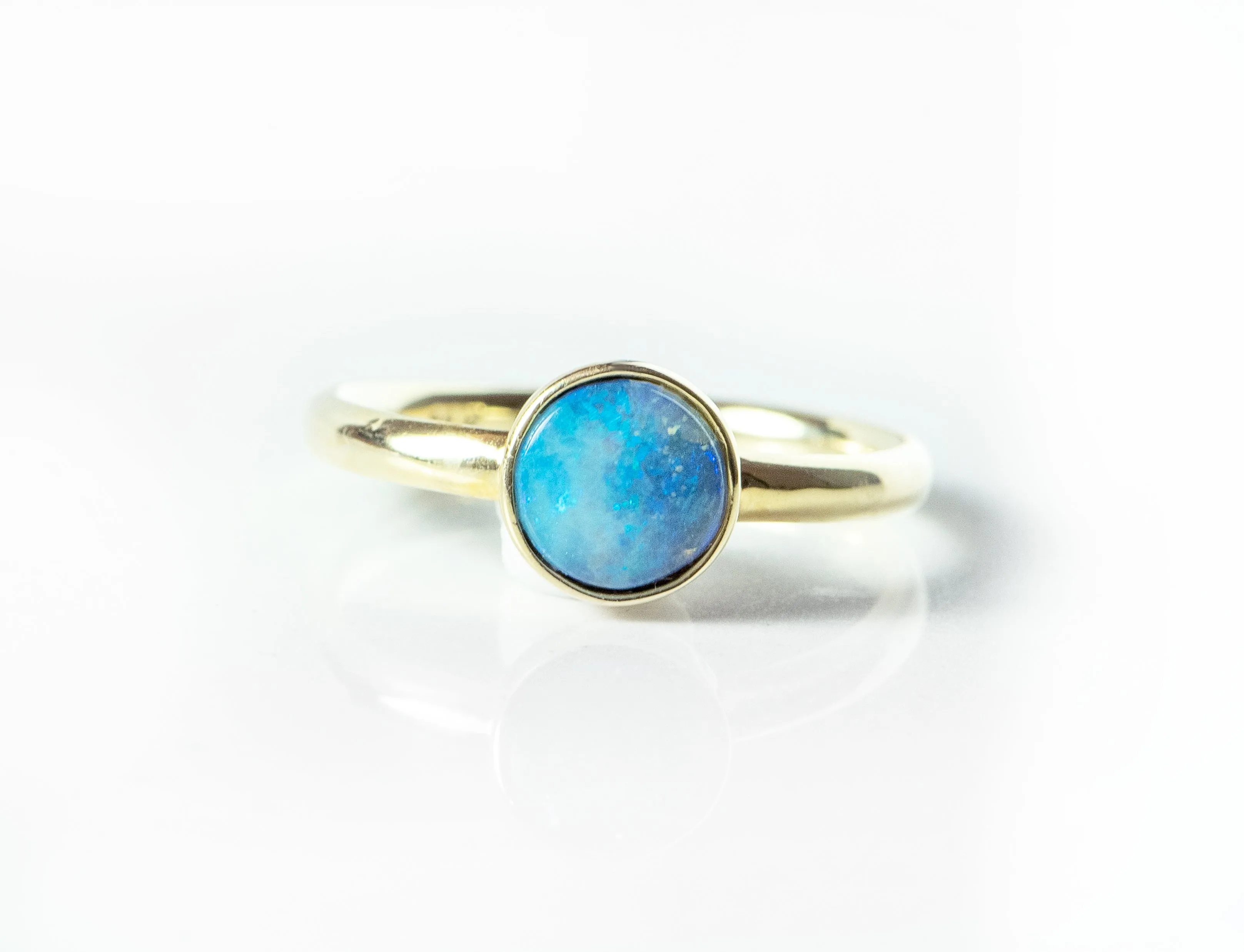 "Oceanic Opal" Ring