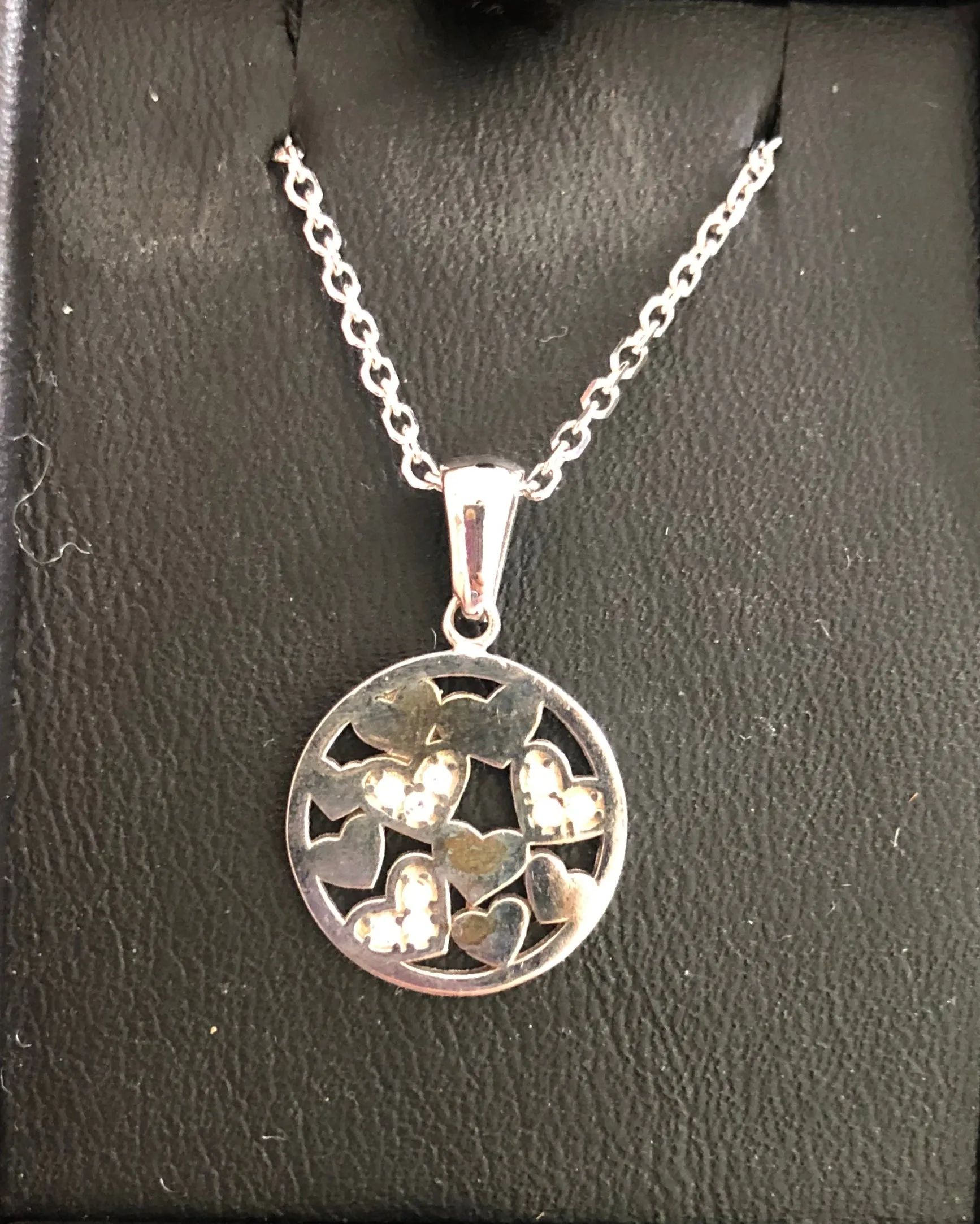 Silver Pendants on 45 cm Silver with chains