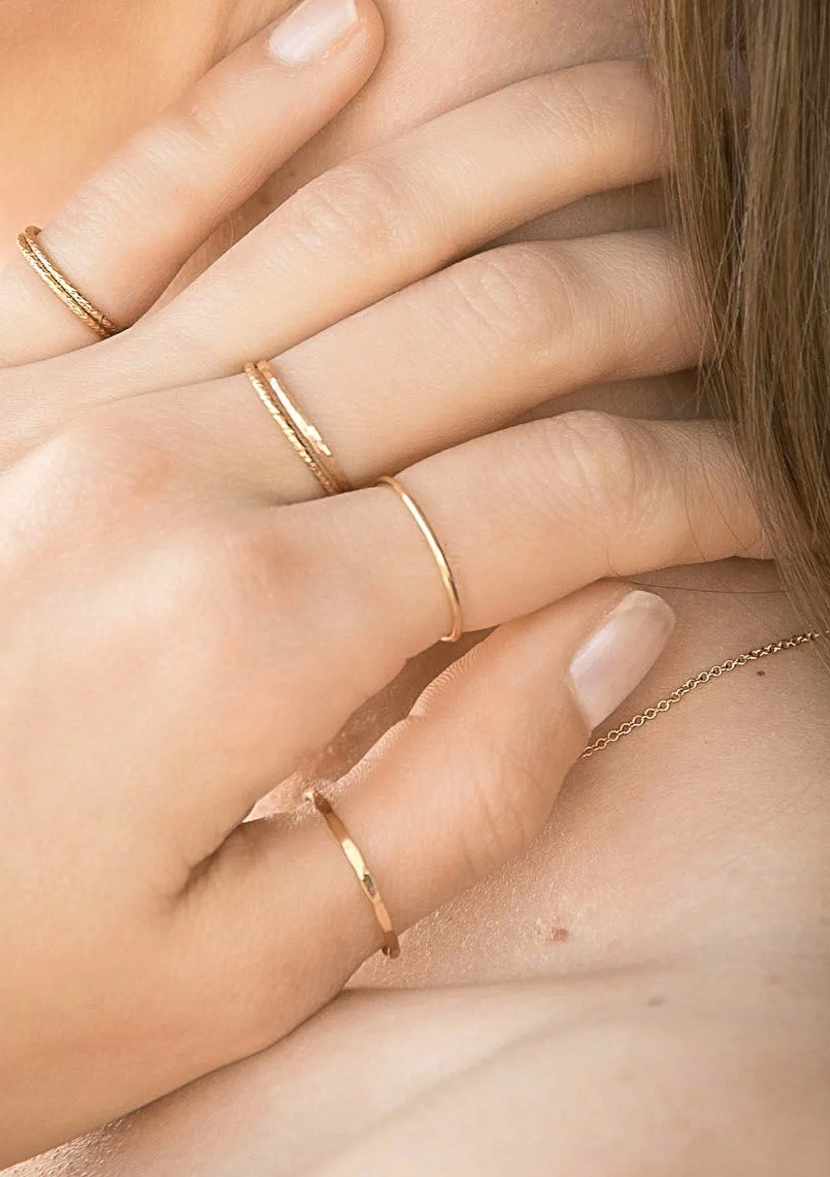 Sparkle Stacking Ring