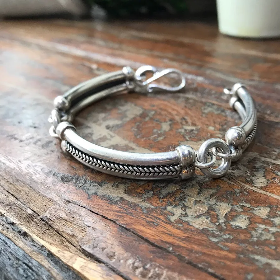 Sterling Silver Balance Bracelet - Quick Ship