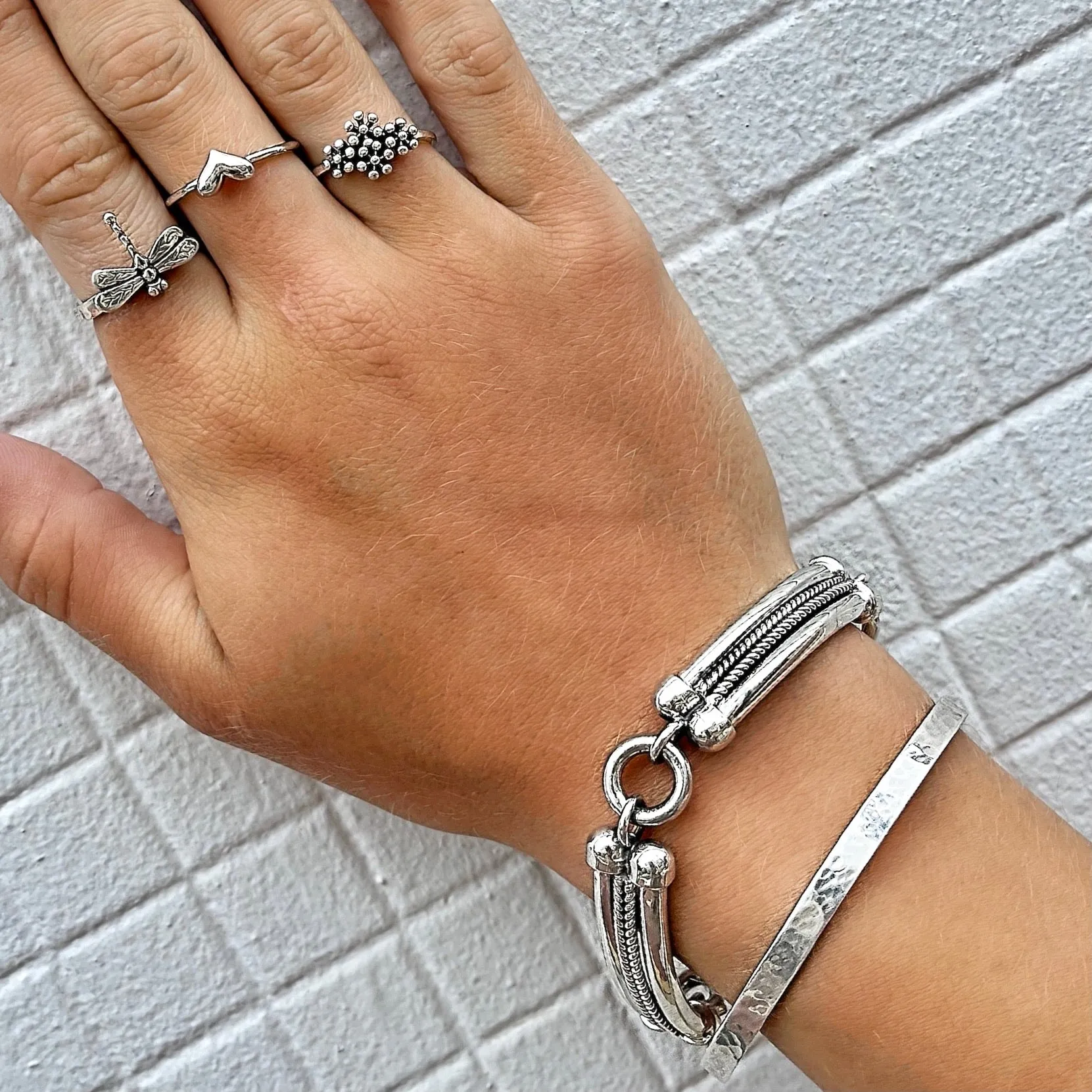 Sterling Silver Balance Bracelet - Quick Ship