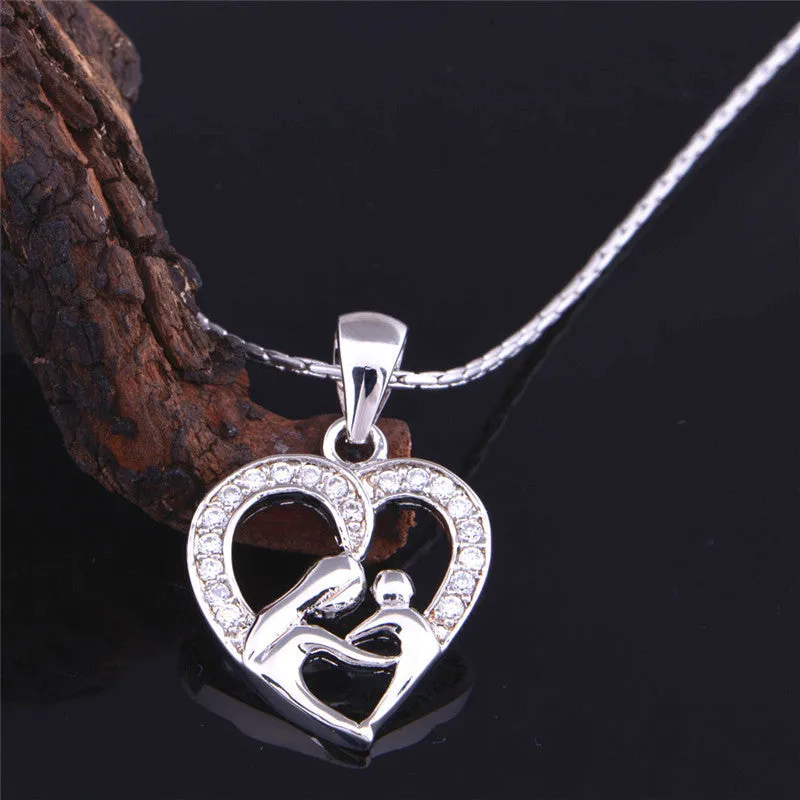 Sterling Silver Mothers Day Gifts Necklace