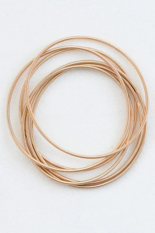 STRETCHY GUITAR STRING BRACELETS