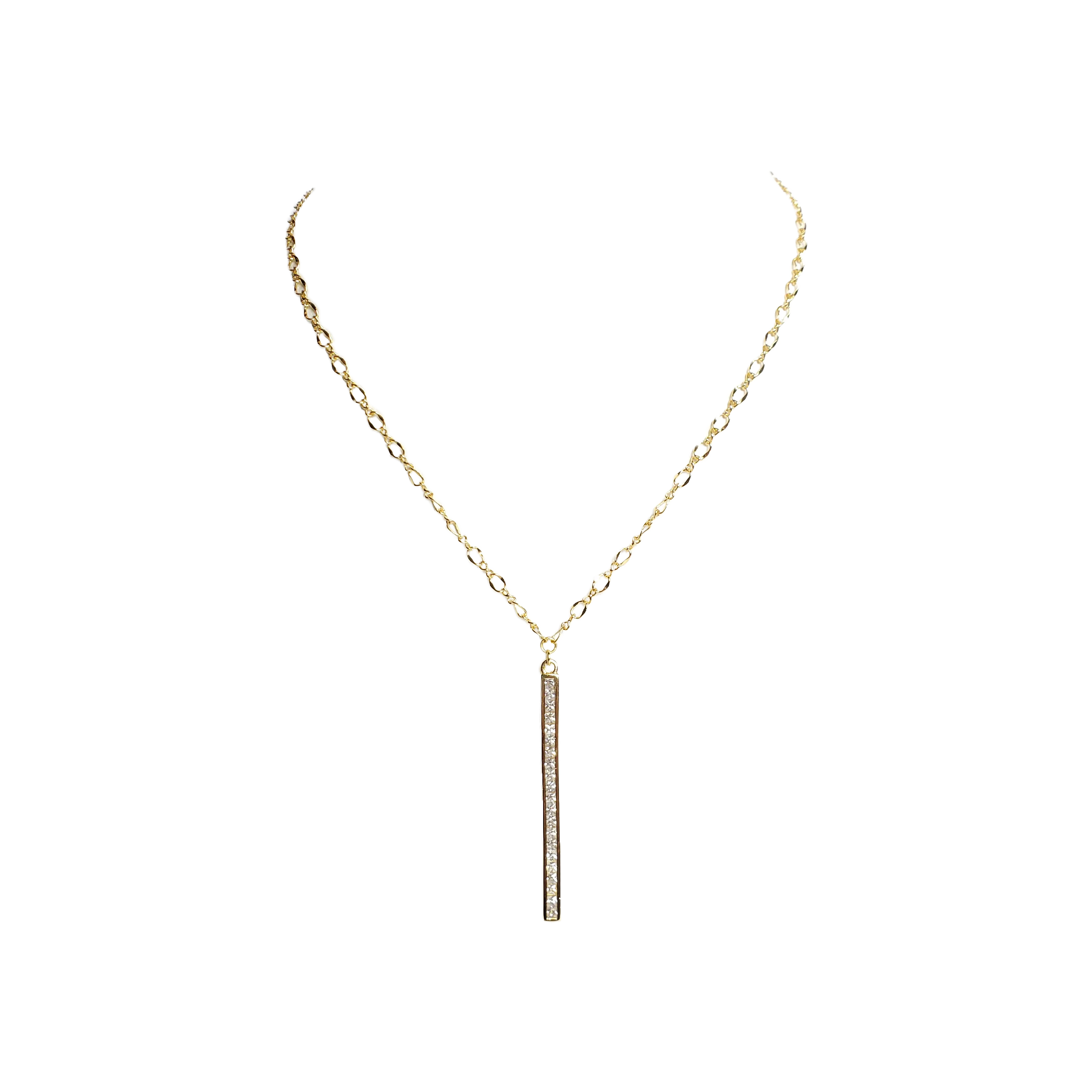 The Taliah Pavé Necklace Collection