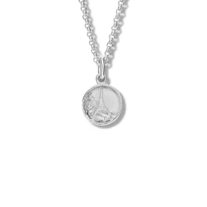 Tour Eiffel Necklace Pendant Silver