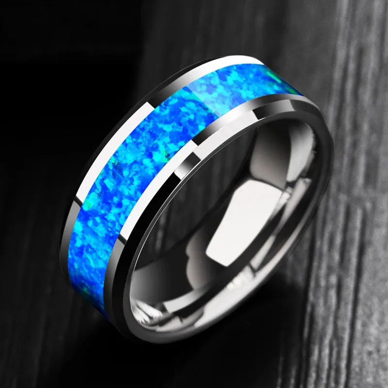 Tungsten Blue Opal