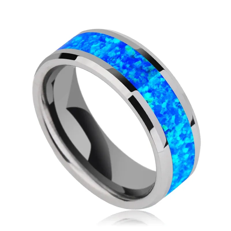 Tungsten Blue Opal