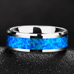 Tungsten Blue Opal