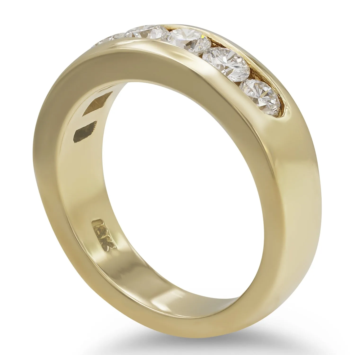 Yellow Gold and Diamond Ring