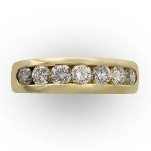 Yellow Gold and Diamond Ring