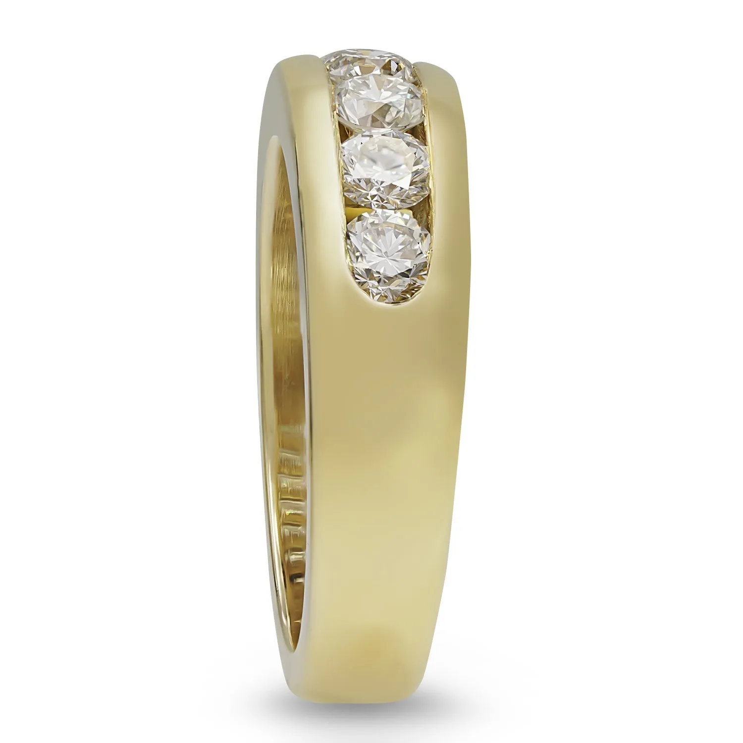 Yellow Gold and Diamond Ring